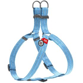 Re Cotton Dog Harness Eco Friendly for Small Dogs Reflective Dog Harness with QR ID Tag Puppy Harness with Adjustable Size for Male and Female Do